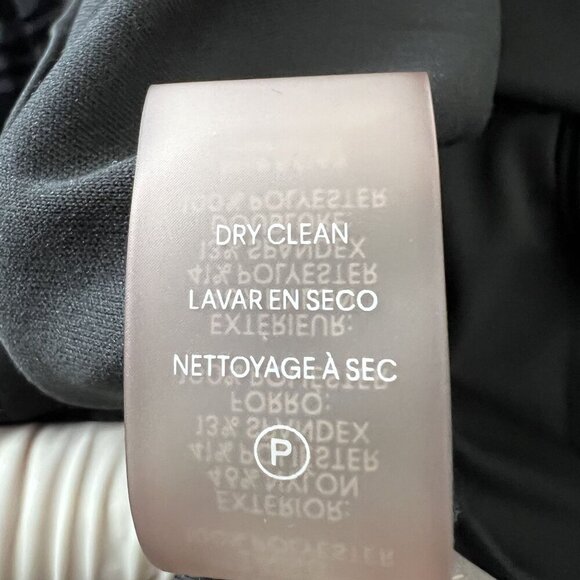 Calvin Klein Womens 4 Black Velvet Burn Out Zebra Print Long Sleeve Retro Dress - Picture 16 of 16